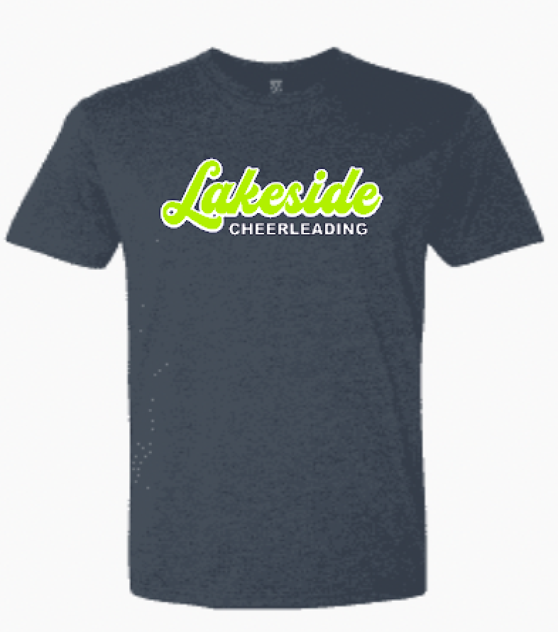 Lakeside Cheerleading tee navy.png