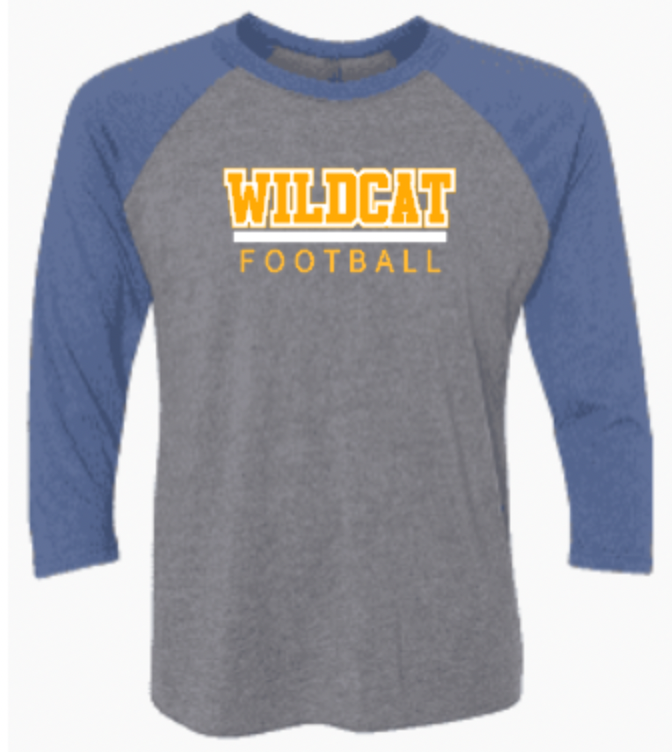 Lexington Youth Football Raglan Adult Royal .png