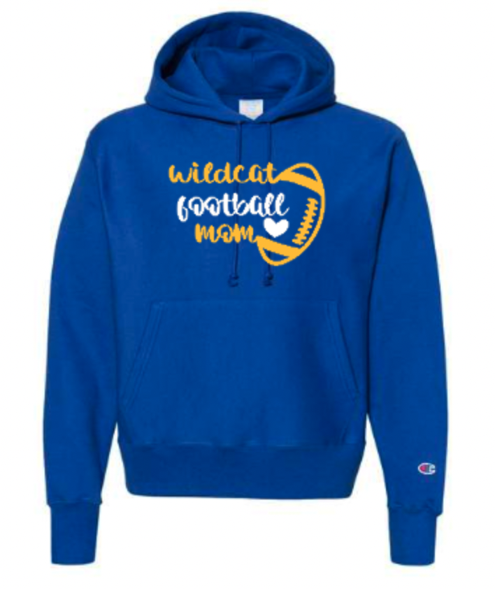 Lex Wildcat Youth Football Mom Hoodie.png