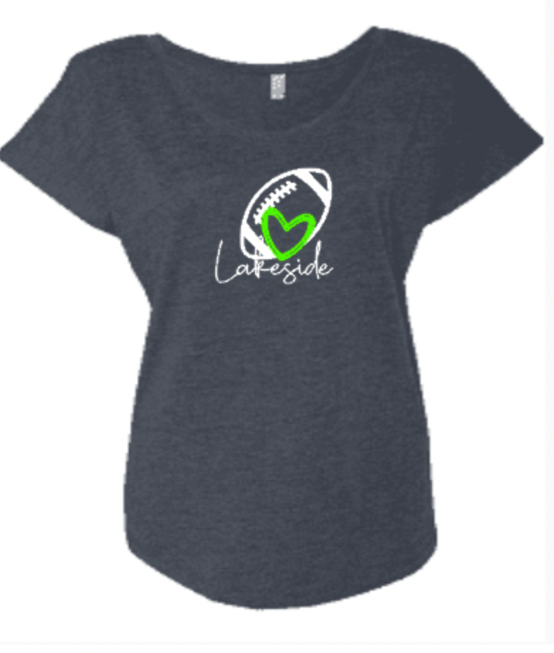 Love lakeside football dolman navy.png