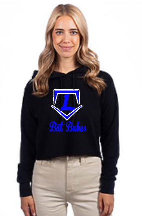 Lex Bat Babe Crop Hoodie Black:Royal:White.png