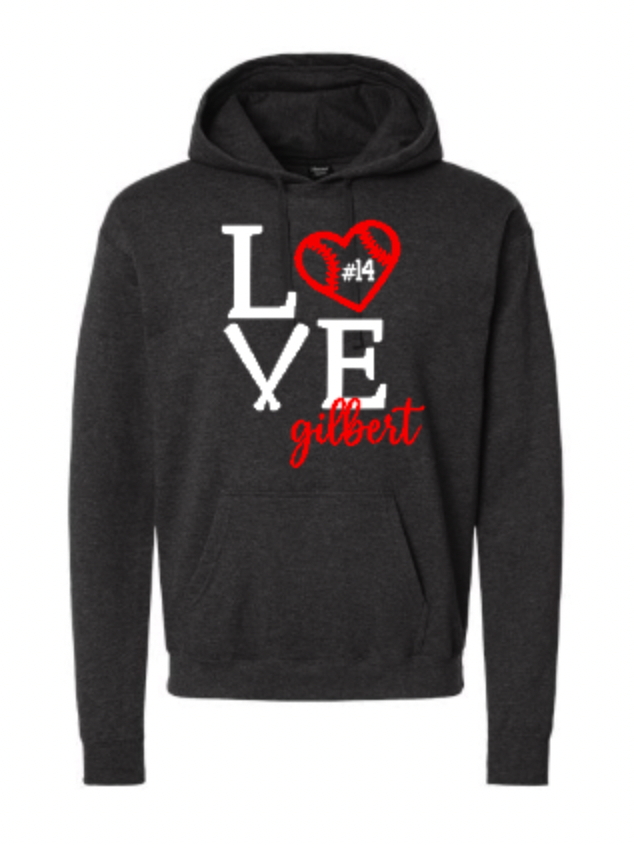 Love Gilbert Baseball Sweatshirt Hood Charcoal.png