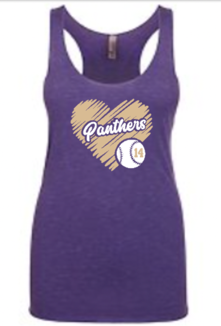 Love Panthers Baseball Tank Purple.png