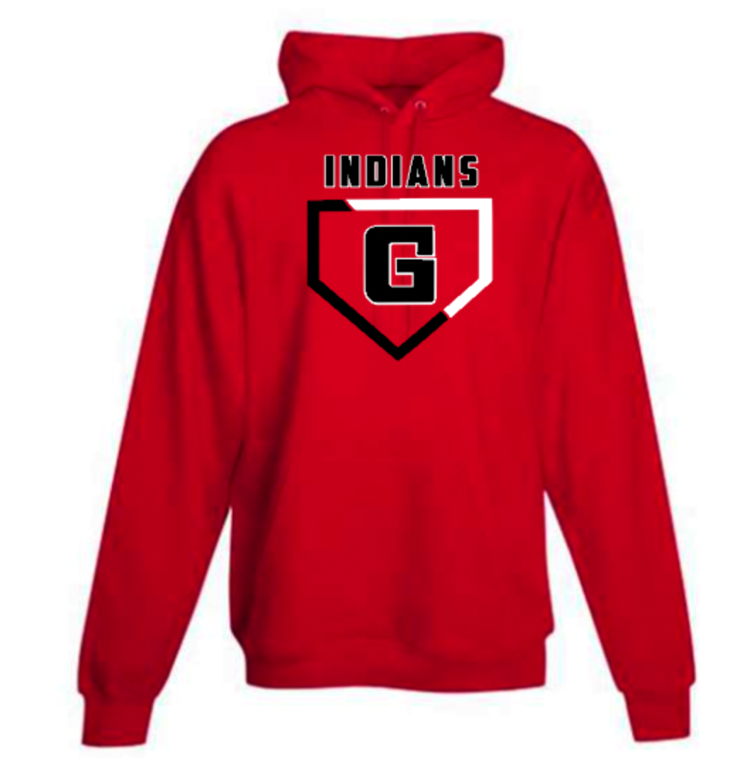 Indians Split Baseball Diamond Custom Hood Sweatshirt.png