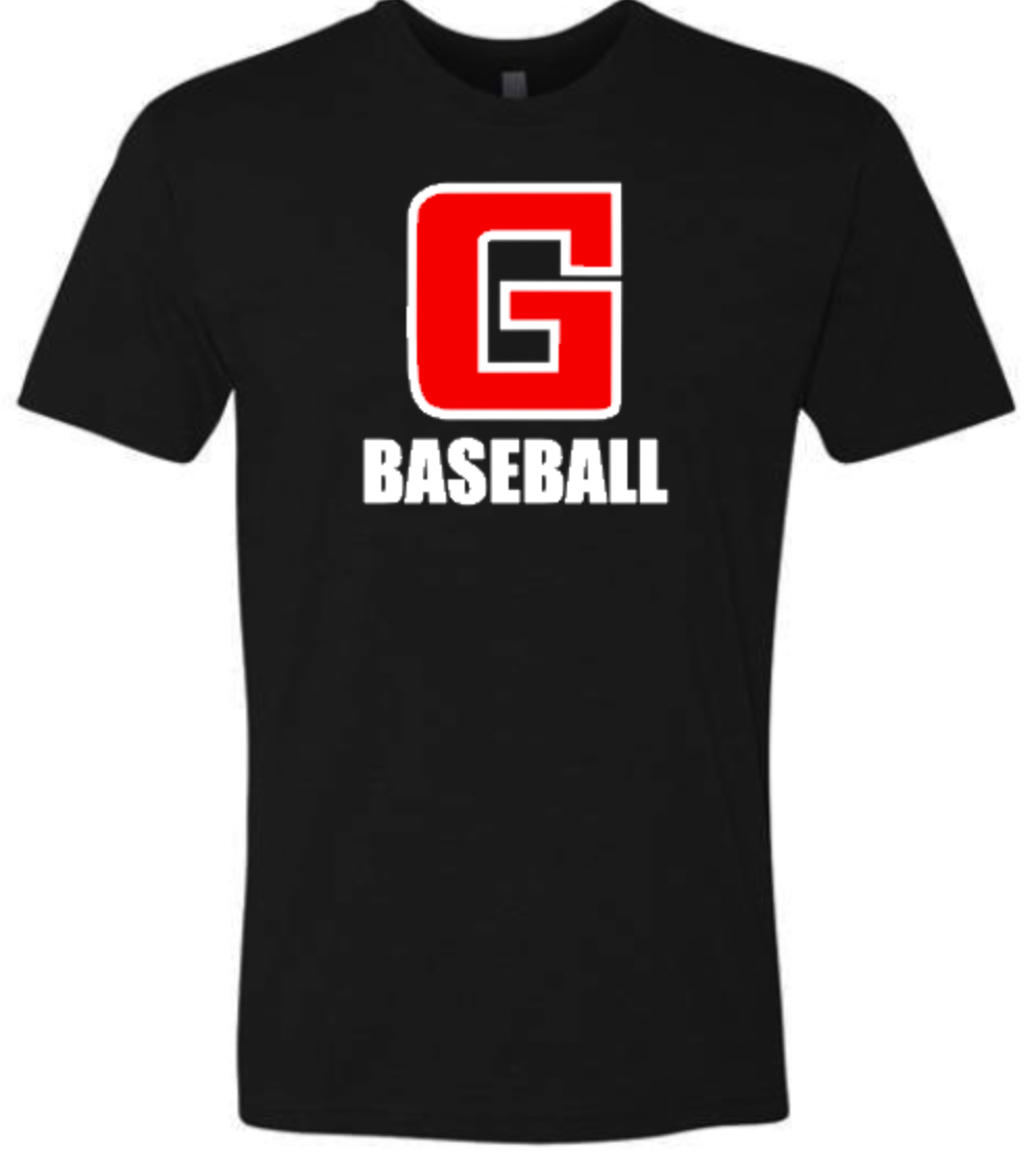 G Baseball SS Unisex Tee Matte Black.png