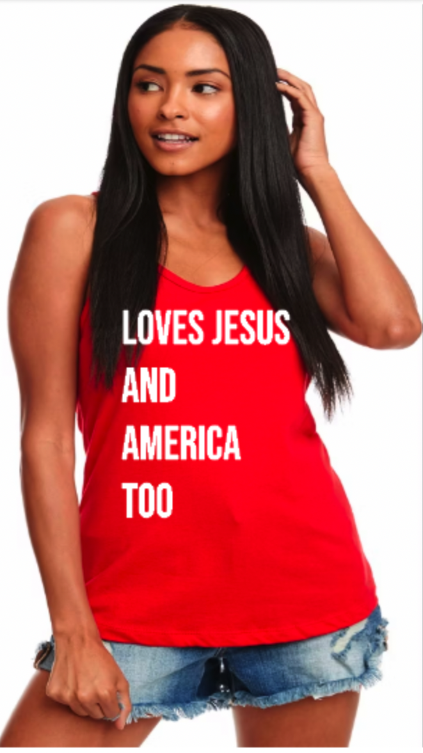 Loves Jesus and America Racer Back red:white.png