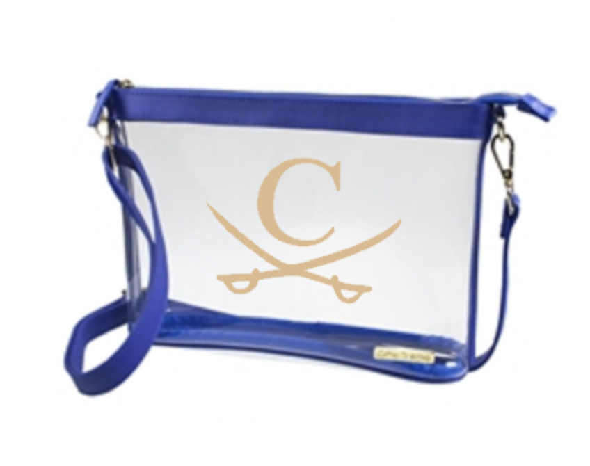 Customized Stadium Approved Clear Crossbody Bag