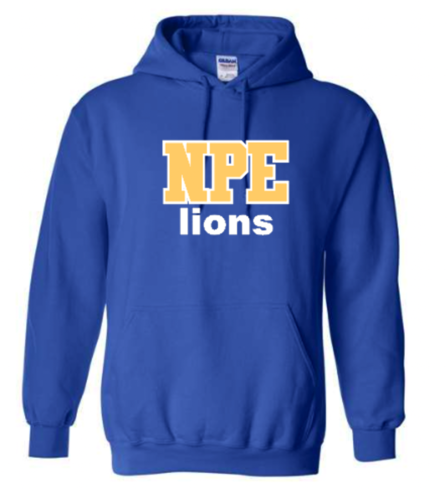 NPE Lions Unisex Hoodie blue.png