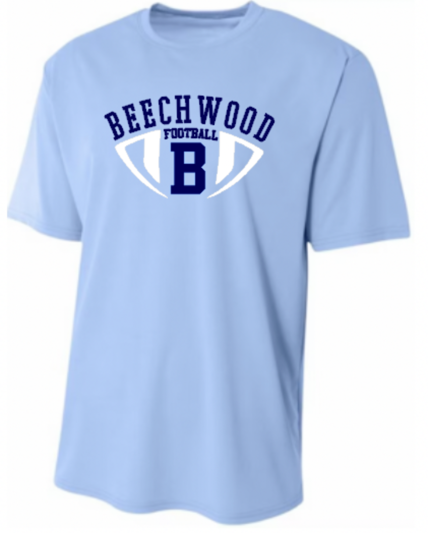 Beechwood Football  SS Drifit Light Blue.png