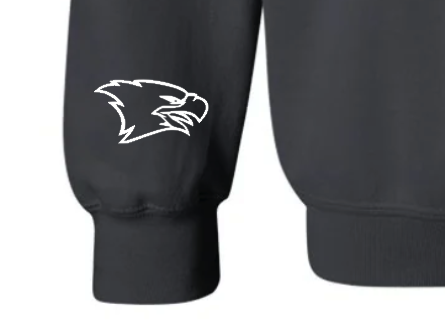 War Eagle Big Number Sweatshirt close sleeve.png