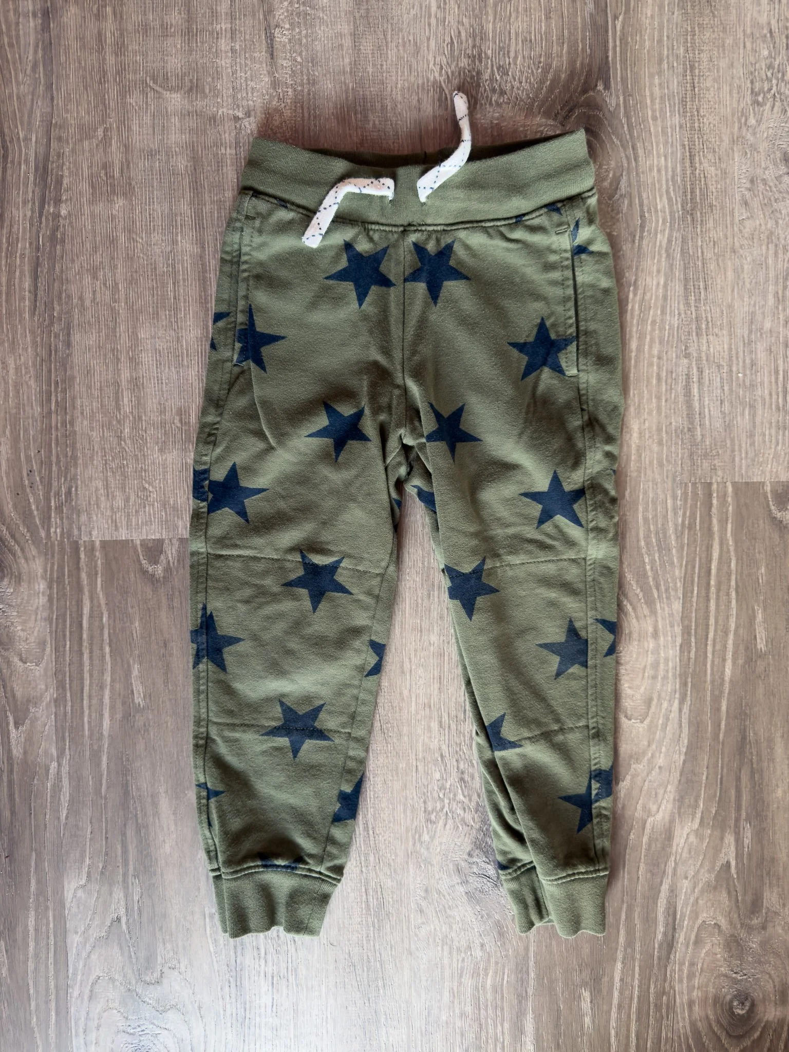 Olive Star Joggers