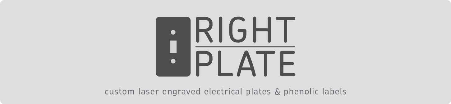 Electrical Panel Phenolic Labels