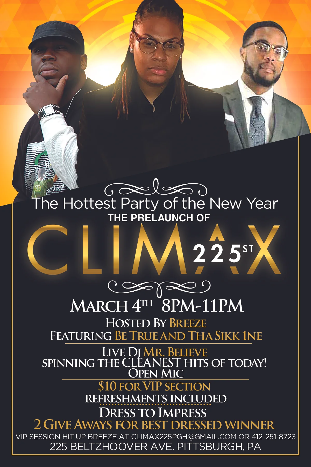 Pre-Launch of Club Climax225 
