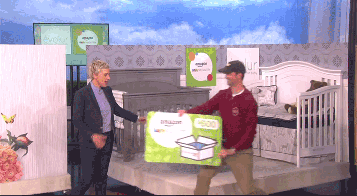  Later, it was featured as a giveaway during Ellen’s Mother’s Day episode. 