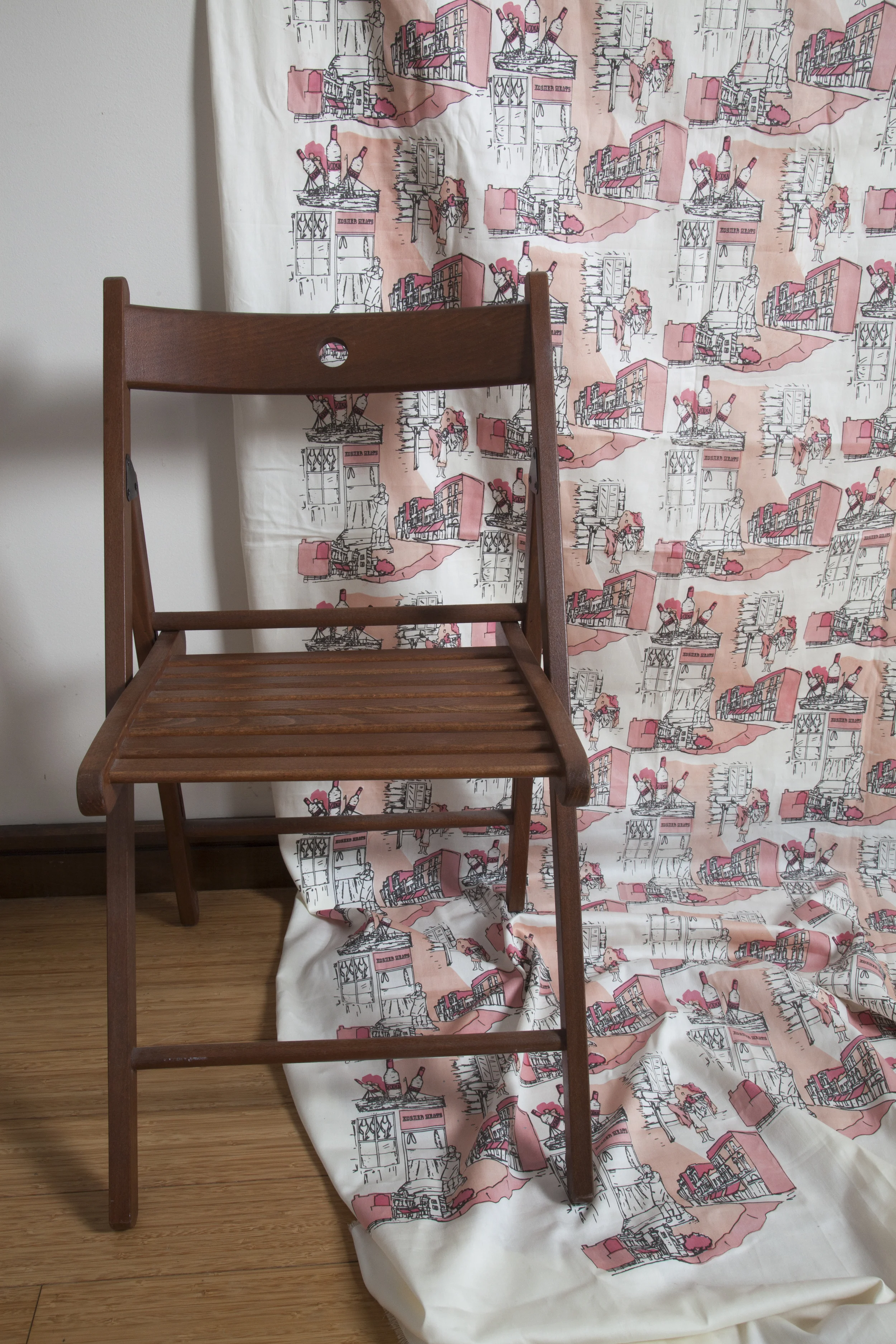  hand printed cotton sateen 
