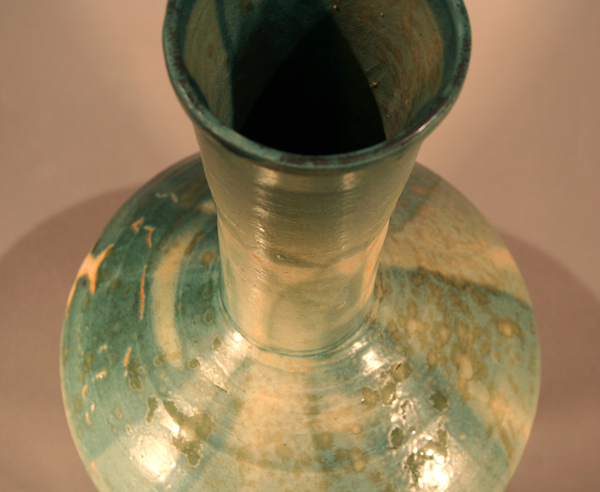 A view from the top of one of my favorite pieces, a 3-piece combination vase.