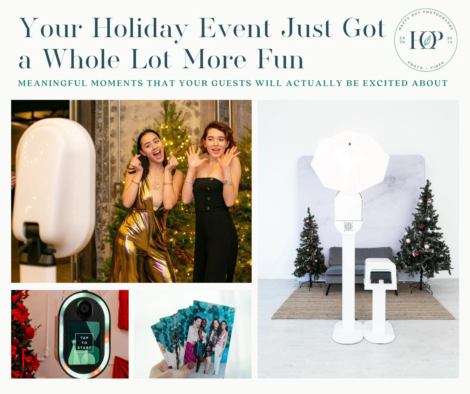 Want to be the 🪄 hero that helps add the most exciting corner of the party at any holiday event this year (whether for work, events, or personal use)? 🎞 I have 2 photobooths available for rent this season and holiday specials until the end of the y