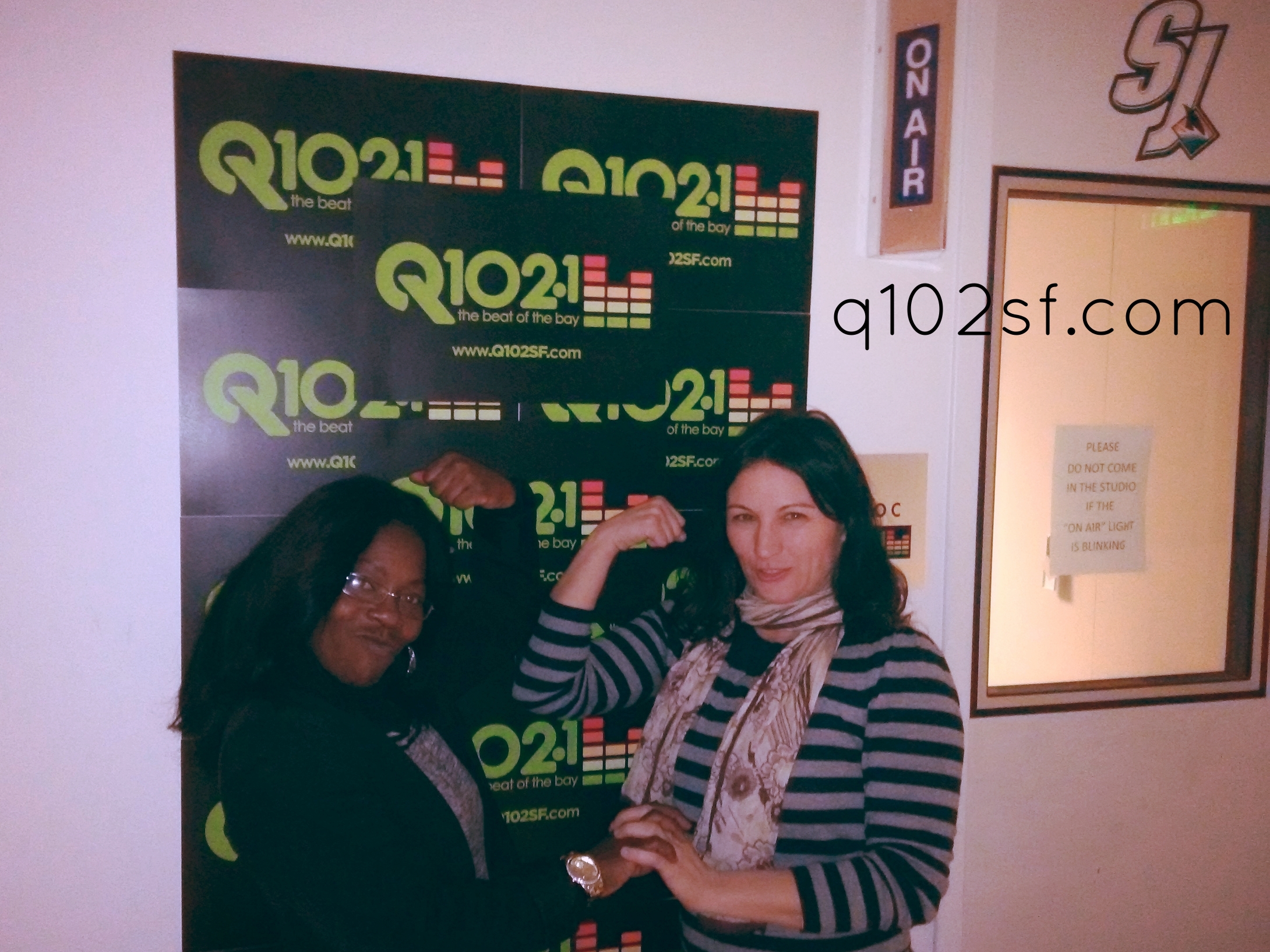 Sheri Shuster and Quintecia Young interviewed by Q-munity Corner 102.1 fm San Francisco