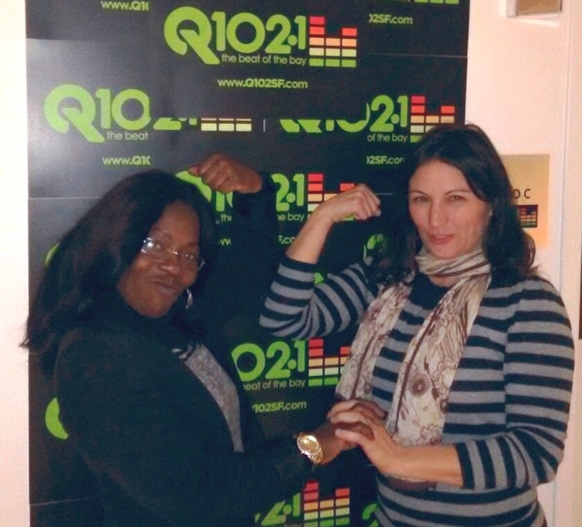 Sheri+Shuster+and+Quintecia+Young+Q102