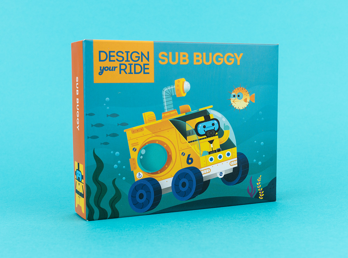 Sub Buggy Design Your Ride Happy Meal Toy 2019 Wendy's 