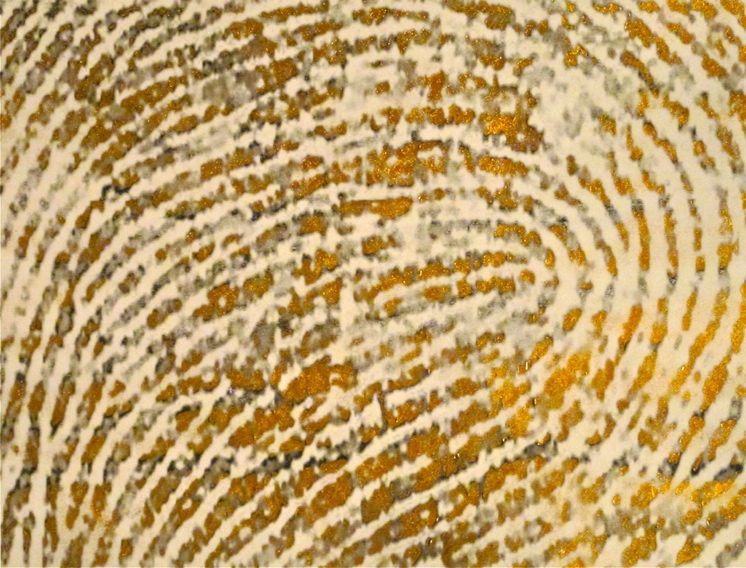Thumb Print of the Artist, Right 