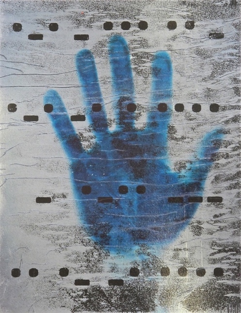 Hand of the Artist, Left,   Mixed Media, (study for final work), 2012
