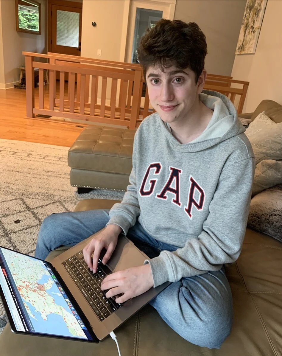 This 17-year old created a COVID-19 tracker site visited by hundreds of millions from every country in the world.