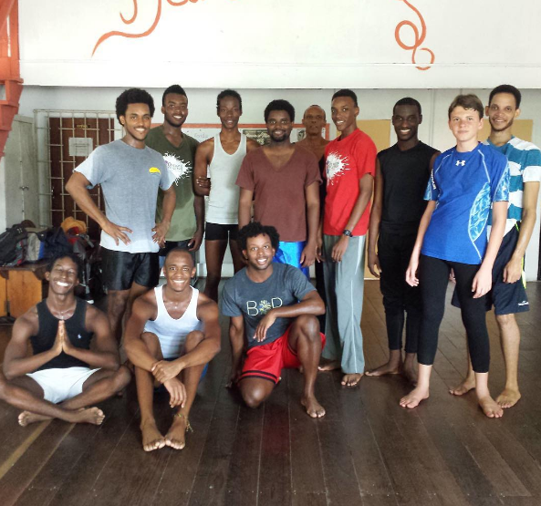 Nigel with some of the participants of BDP 2015