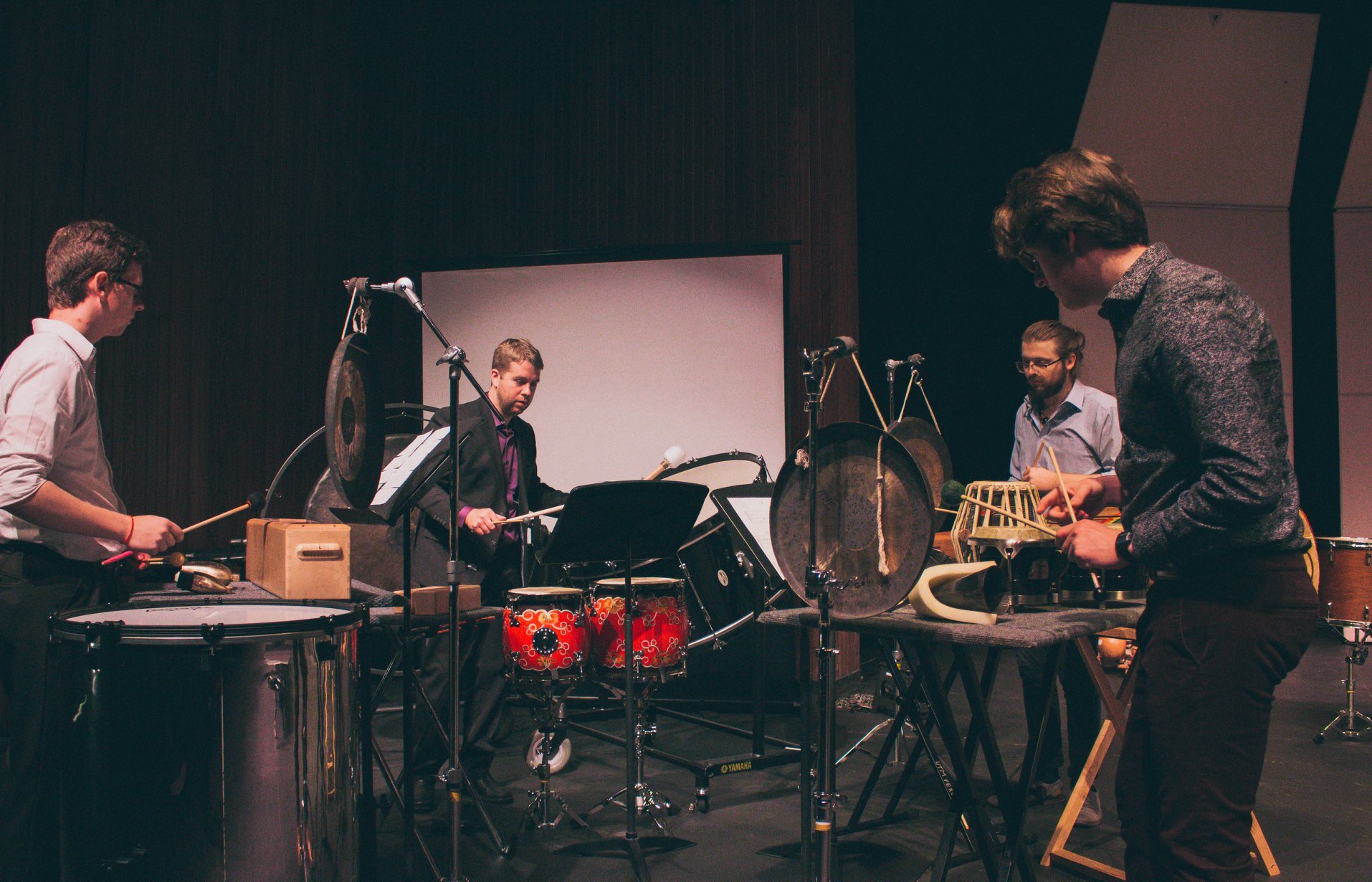  Performing John Cage’s  Quartet  with the UT Martin Percussion Studio - Martin, TN 