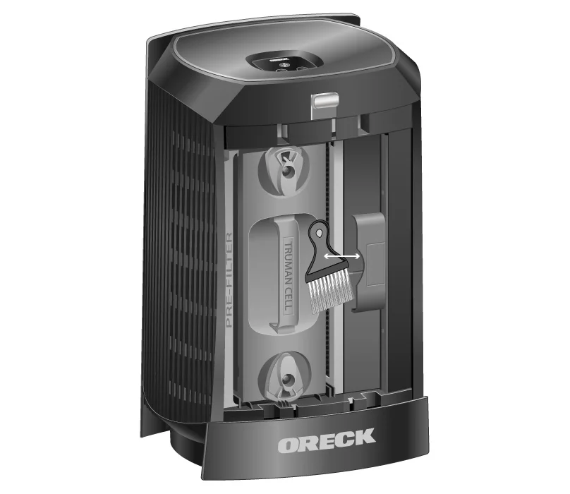 Oreck Air 16 - Brush Removal