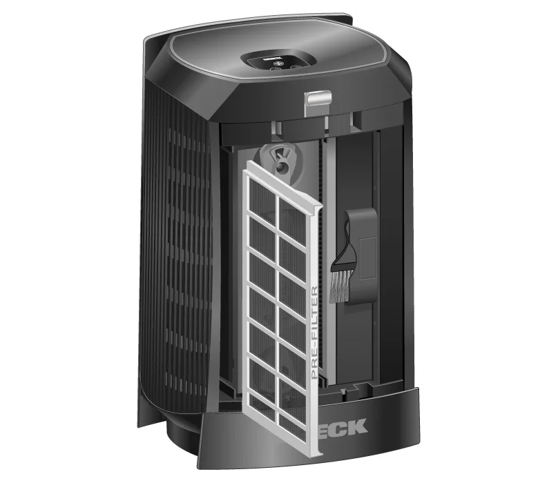 Oreck Air 16 - Filter Removal