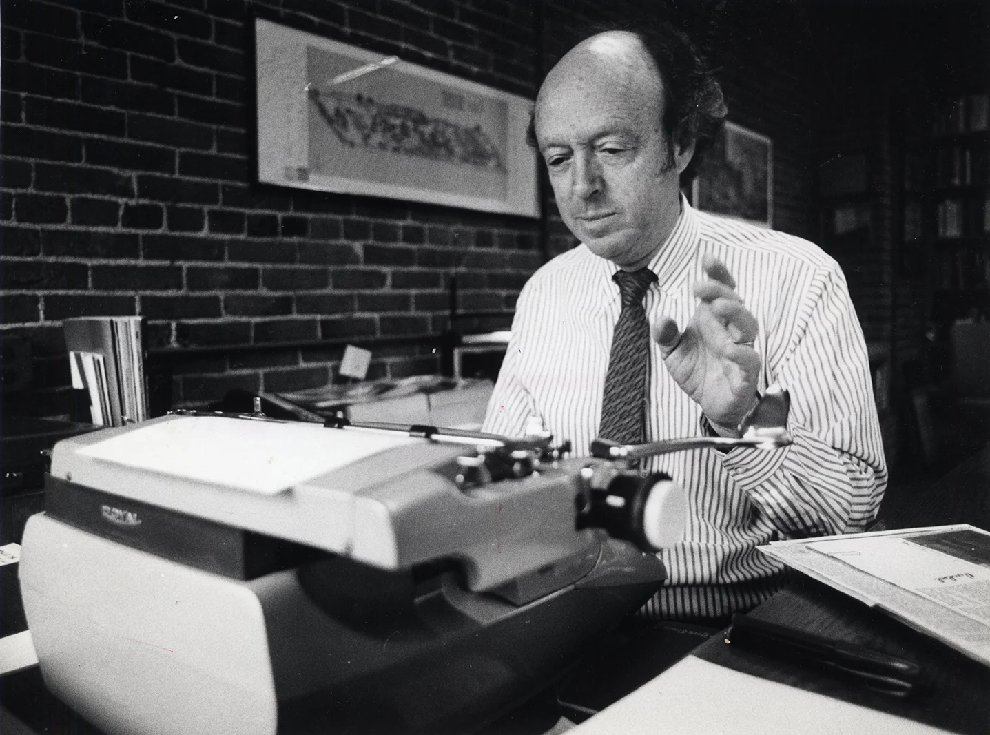 Anthony Lewis wrote the landmark book “Gideon's Trumpet” and a regular column for The New York Times. Photo credit: Boston Globe/Getty Images.