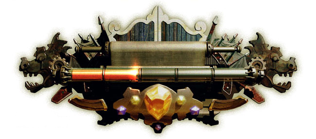 An animated contraption created for Dinotopia's level up screen.