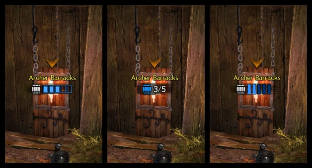 Stronghold Supply Count, with Alternate Versions