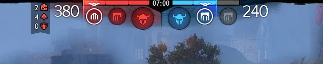 Stronghold Update - Smaller UI with larger Score Display