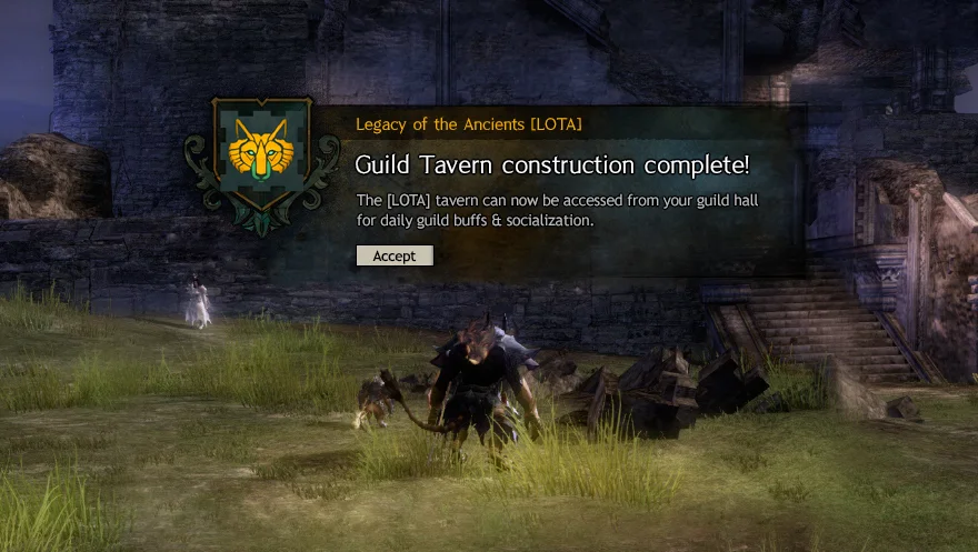 Guild Informative Popup