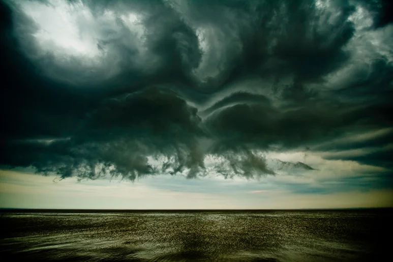 Atmospheres Collection, S106-1 &nbsp;"Cloud with Tendrils, Horizontal - Mobile Bay"