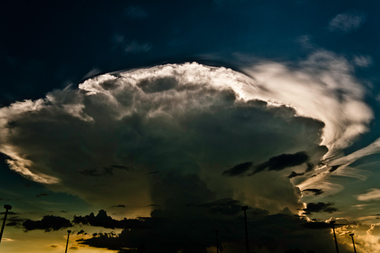 Atmospheres Collection, S104 &nbsp;"Mushroom Cloud with Vortex - Spanish Fort, AL"