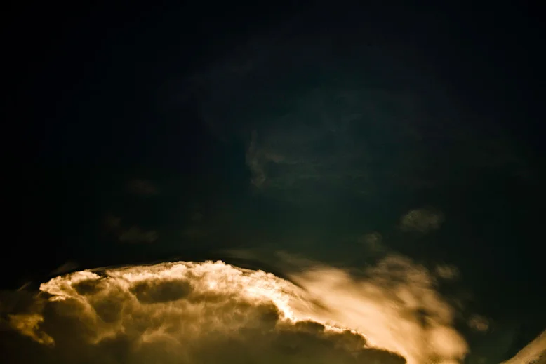 Atmospheres Collection, S104-1 &nbsp;"Mushroom Cloud with Vortex Panel 1&nbsp;- Spanish Fort, AL"