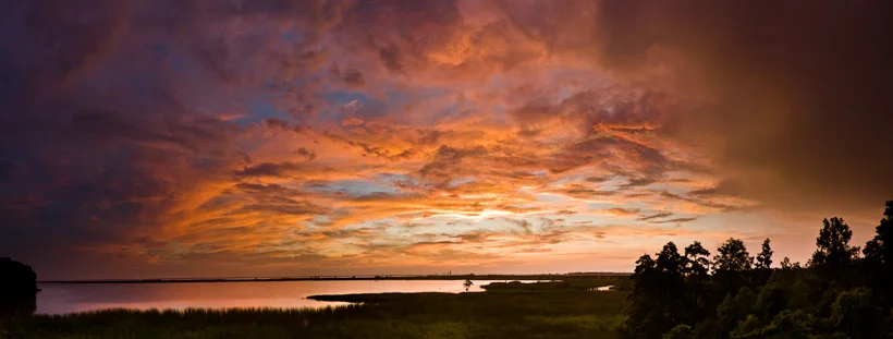 Atmospheres Collection, P108 &nbsp;"Sunset Panorama, D'Olive Bay"