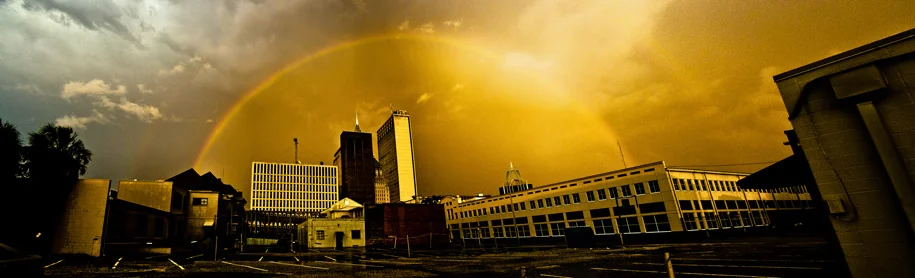 Atmospheres Collection, P109 &nbsp;"Downtown Double Rainbow -&nbsp;Mobile, AL"