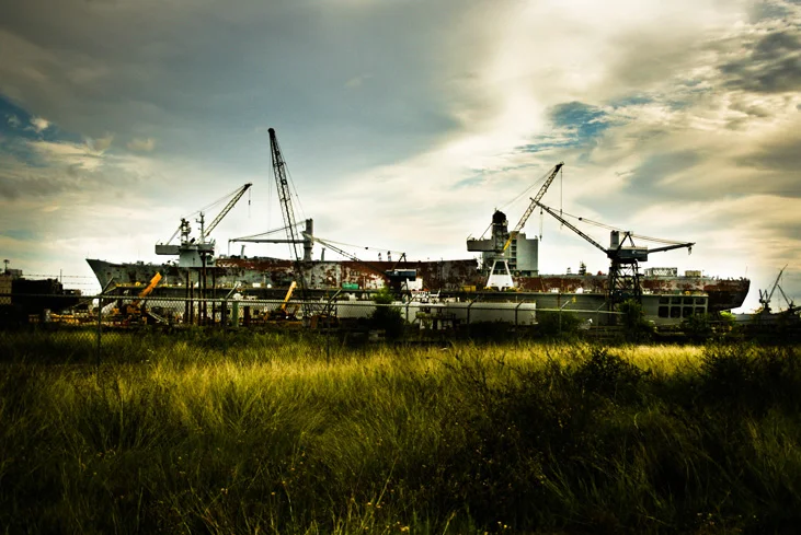 "Ship Under Repair - Mobile, AL"