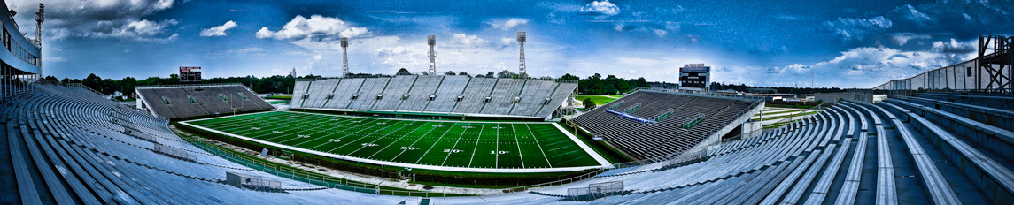 Ladd-Peebles Stadium Press Box Level Panorama - Mobile, AL"
