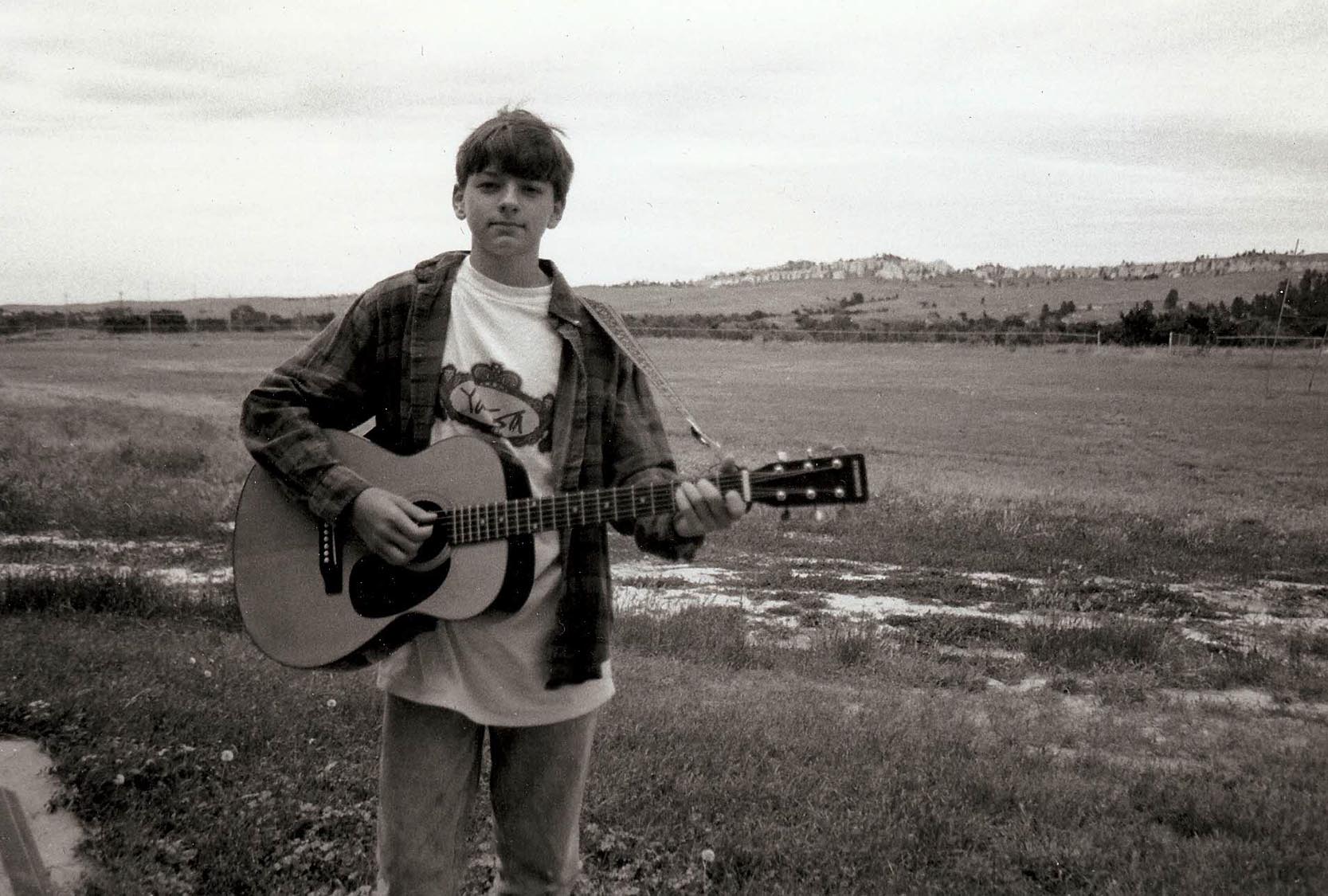 Chris with Guitar - South Dakota
