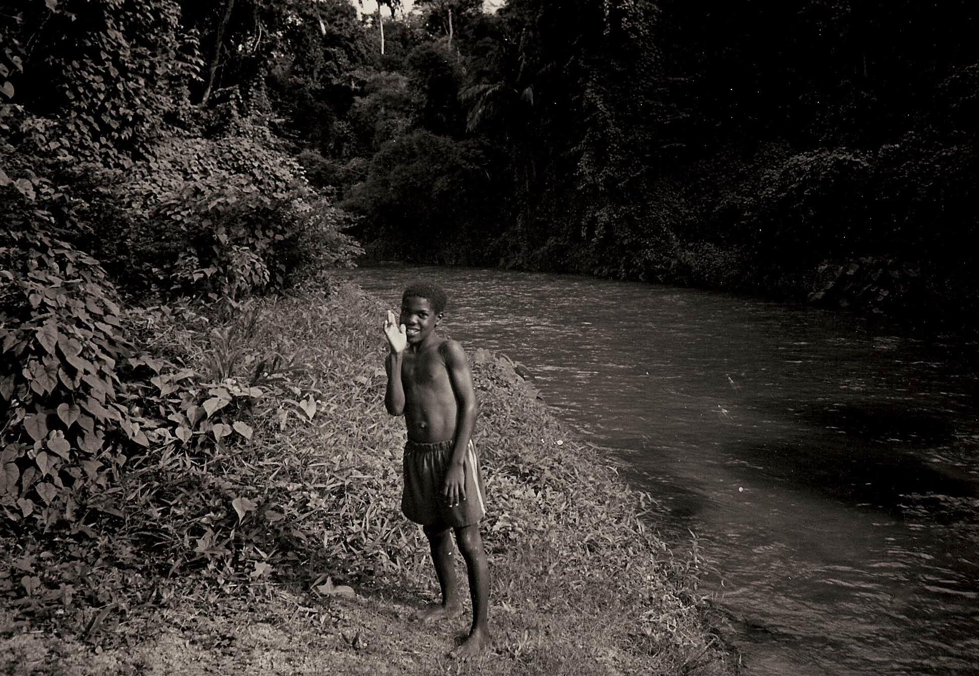 Suleiman by the Martha Brae River - Jamaica