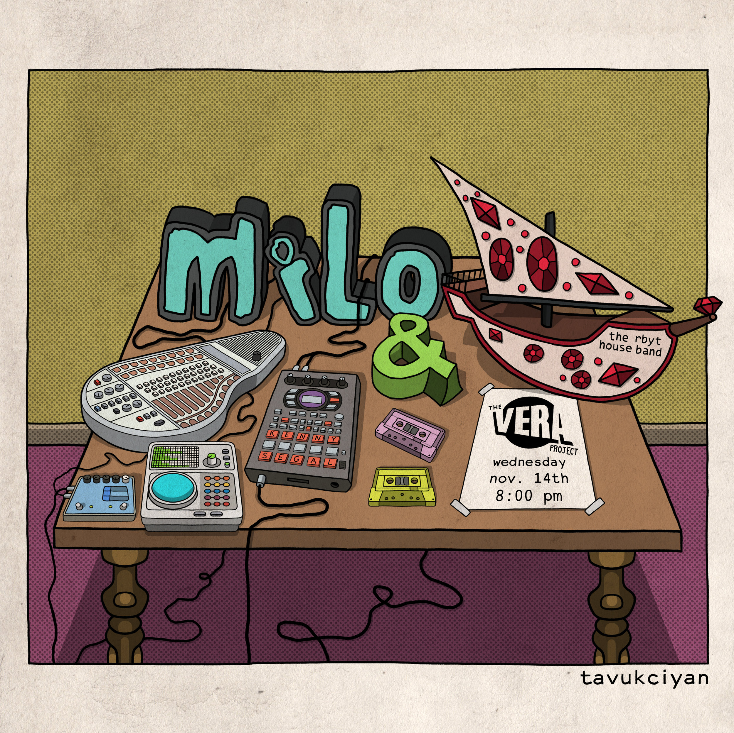 For milo, aka r.a.p. ferreira