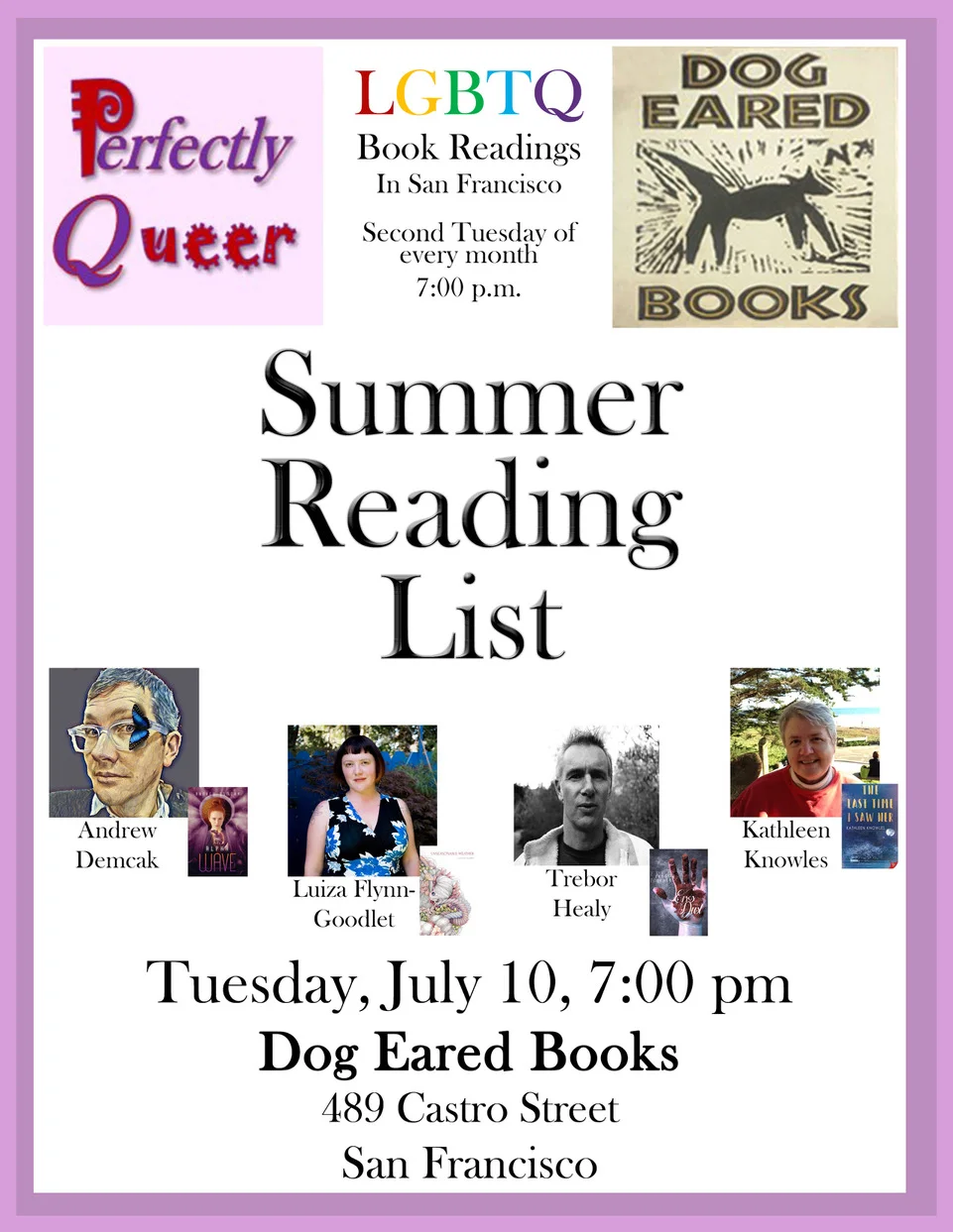 ANDREW DEMCAK READS FROM ALPHA WAVE @ DOG EARED BOOKS