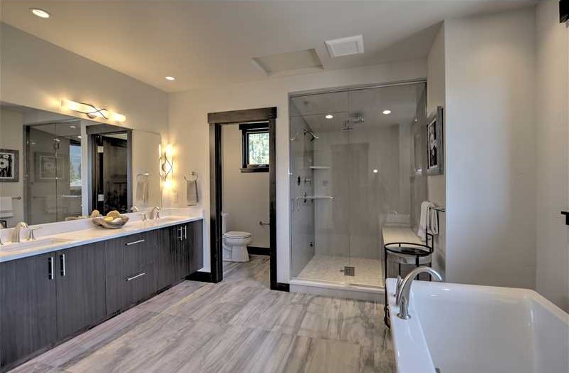 Here is the bathroom that won 'Best Master Suite' in Summit County Parade of Homes 2015.