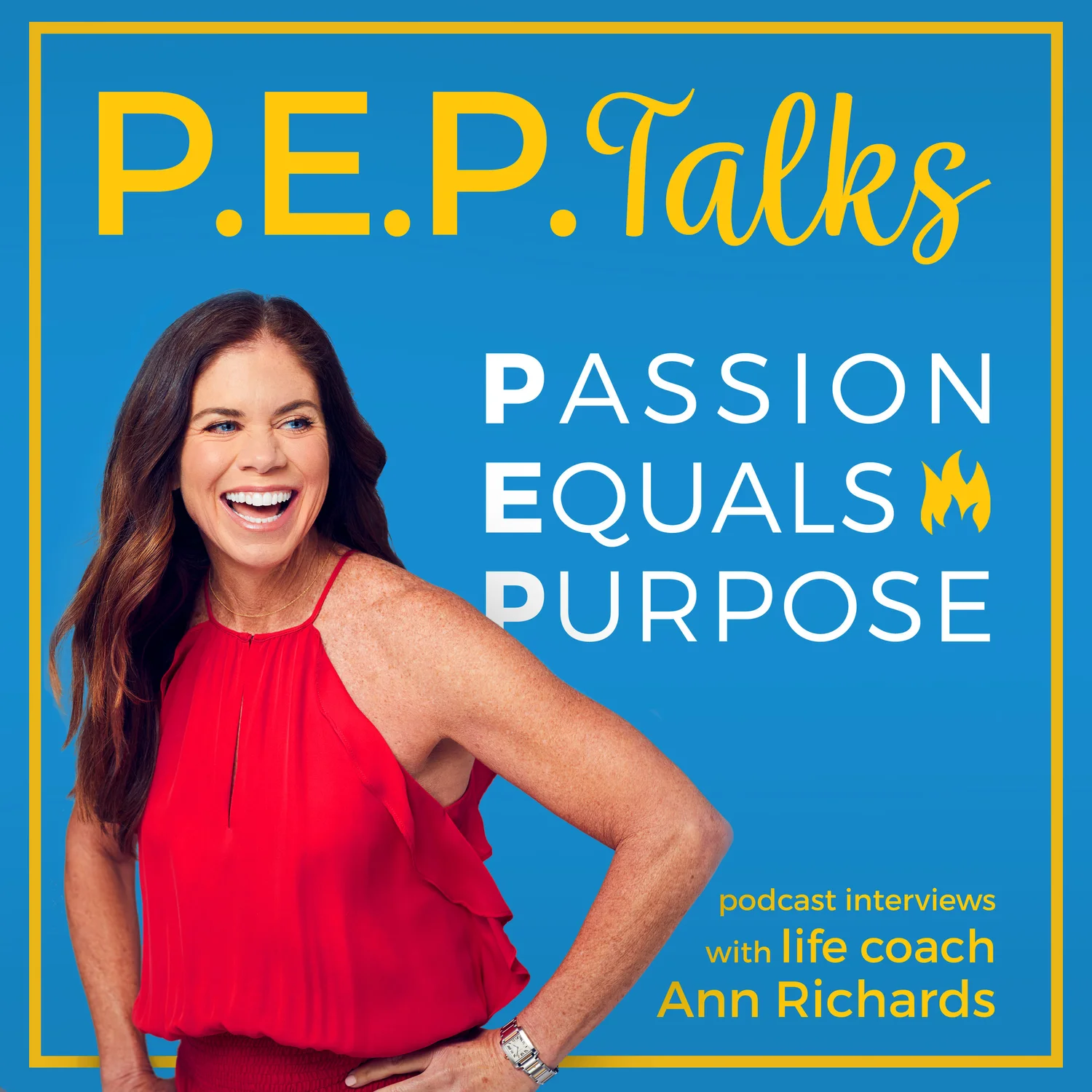 P.E.P. Talks podcast artwork