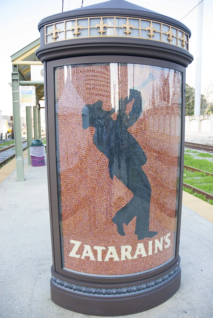 Zatarain's Red Beans & Rice Streetcar Shelter
